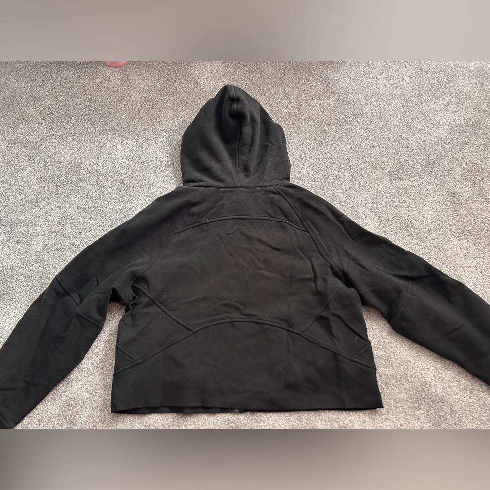lululemon athletica Black cropped-Zip Hoodie - Picture 4 of 4